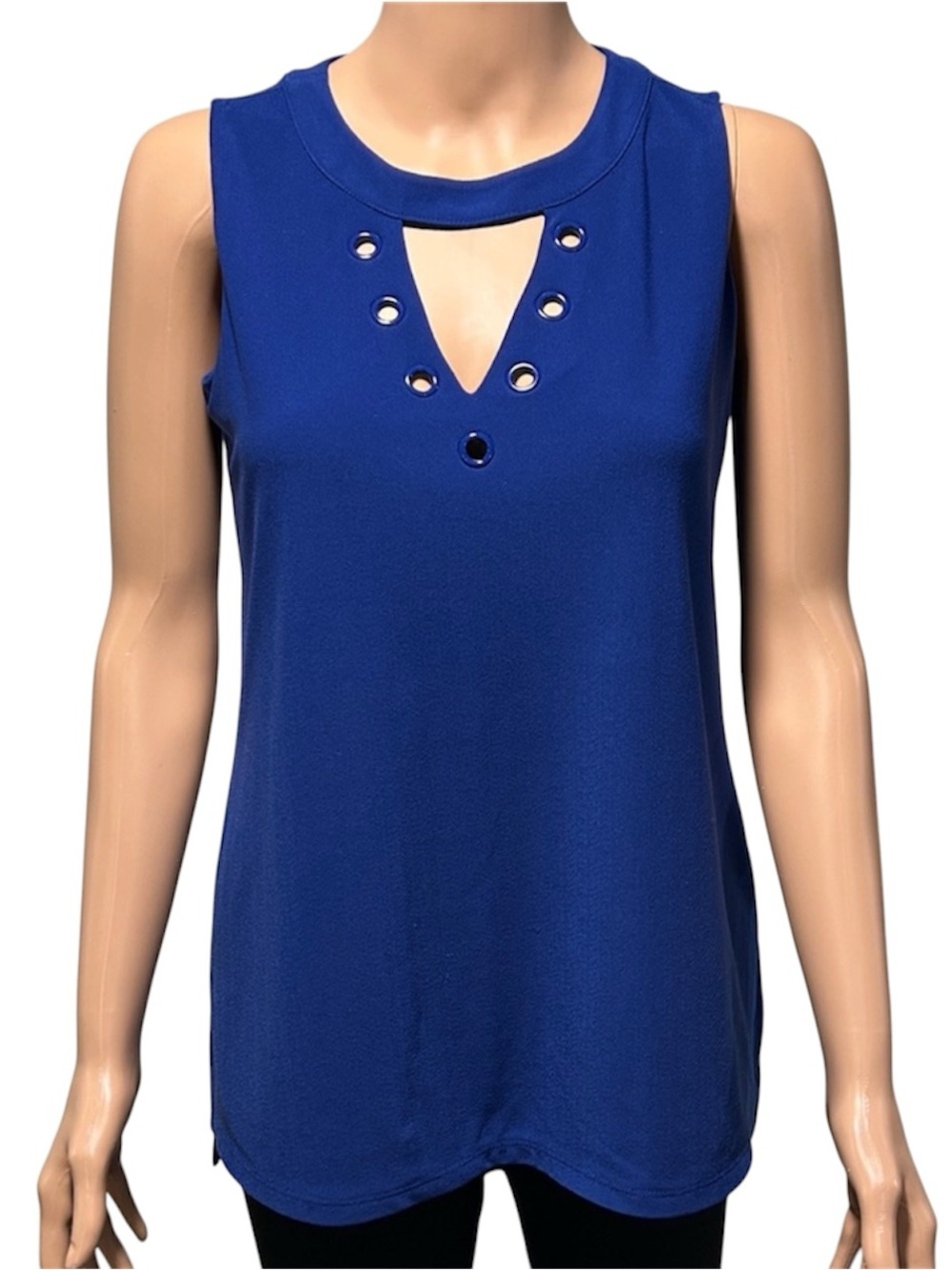 INC Women blue blouse size M🧩